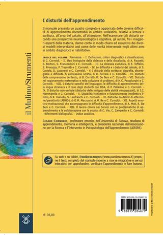 I disturbi dell'apprendimento  - Libro Il Mulino 2019, Strumenti. Psicologia | Libraccio.it