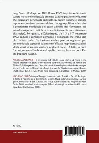 Il municipalismo di Luigi Sturzo. Alle origini delle autonomie - Nicola Antonetti, Massimo Naro - Libro Il Mulino 2019, Fuori collana | Libraccio.it
