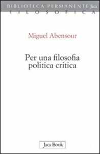 Per Una Filosofia Politica Critica-image