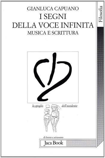 I segni della voce infinita. Musica e scrittura - Gianluca Capuano - Libro Jaca Book 2002, Lo spoglio dell'Occidente | Libraccio.it