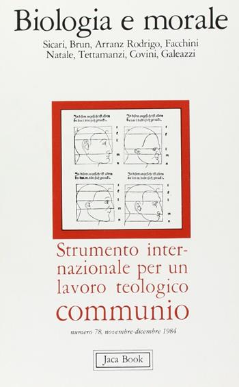 Biologia e morale  - Libro Jaca Book 1984 | Libraccio.it