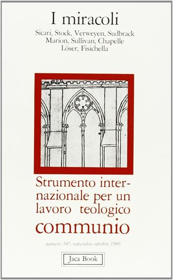 Miracoli  - Libro Jaca Book 1989 | Libraccio.it