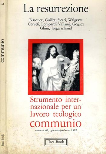 Resurrezione della carne  - Libro Jaca Book 1990 | Libraccio.it