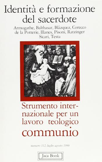 Identità formazione  - Libro Jaca Book 1990 | Libraccio.it