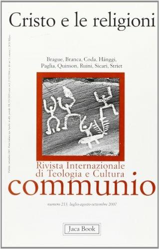Cristo e le religioni  - Libro Jaca Book 2007, Communio | Libraccio.it