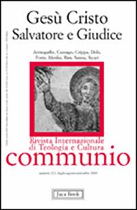 Gesù Cristo giudice e salvatore  - Libro Jaca Book 2009, Communio | Libraccio.it