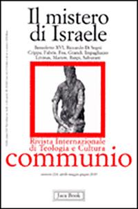 Il mistero di Israele  - Libro Jaca Book 2010, Communio | Libraccio.it