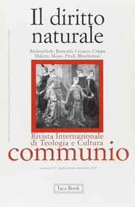 Il diritto naturale  - Libro Jaca Book 2010, Communio | Libraccio.it