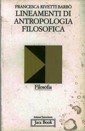 Lineamenti di antropologia filosofica