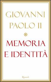 Memoria e identità. Conversazioni a cavallo dei millenni