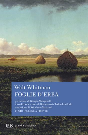 Foglie d'erba - Walt Whitman - Libro Rizzoli 1988, BUR Classici | Libraccio.it