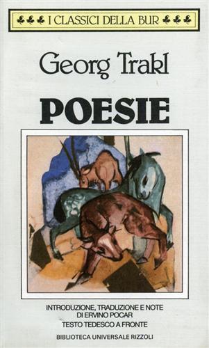 Poesie - Georg Trakl - Libro Rizzoli 2020 | Libraccio.it