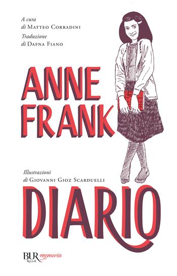 Diario - Anne Frank - Libro Rizzoli 2023, BUR Memoria | Libraccio.it