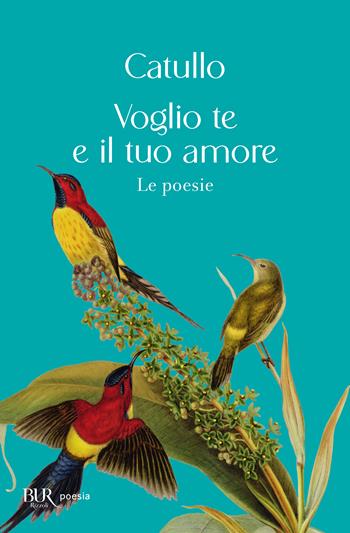 Voglio te e il tuo amore - G. Valerio Catullo - Libro Rizzoli 2024, Bur poesia | Libraccio.it