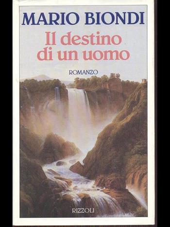 Il destino di un uomo - Mario Biondi - Libro Rizzoli 1992, Romanzi italiani | Libraccio.it