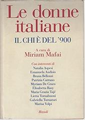 Chi è delle donne italiane del Novecento