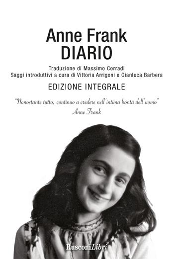 Diario - Anne Frank - Libro Rusconi Libri 2016, Varia | Libraccio.it