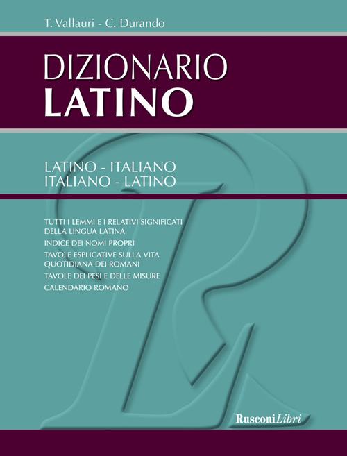  Dizionario latino - italiano, italiano - latino. 30.000