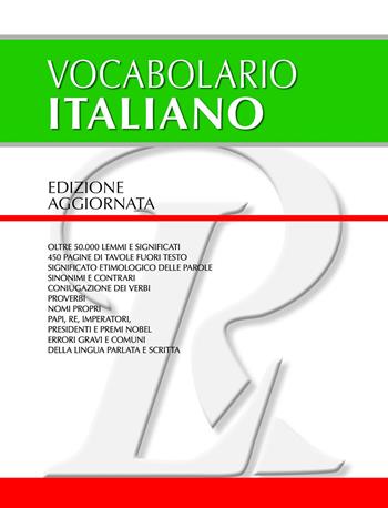 Il vocabolario di italiano  - Libro Rusconi Libri 2020 | Libraccio.it