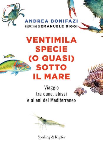 Ventimila specie (o quasi) sotto il mare. Viaggio nella biodiversità del Mediterraneo, tra dune, abissi e alieni. Nuova ediz. - Andrea Bonifazi - Libro Sperling & Kupfer 2026 | Libraccio.it