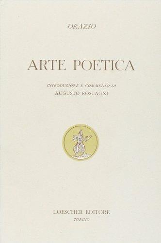 Arte poetica. - Quinto Orazio Flacco - Libro Loescher 1930, Collezione di classici greci e latini | Libraccio.it