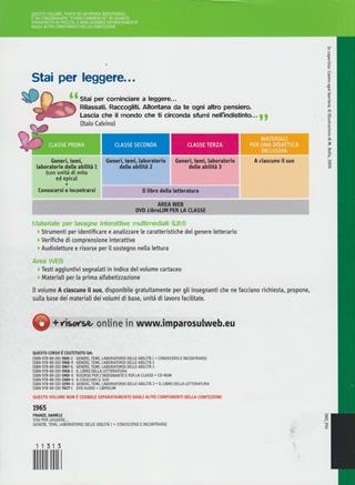 Stai per leggere... Generi, temi, laboratorio delle abilità. Con conoscersi e incontrarsi. Per la Scuola media. Vol. 1 - Tiziano Franzi, Simonetta Damele - Libro Loescher 2009 | Libraccio.it