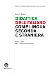 Didattica dell'italiano come lingua seconda e straniera