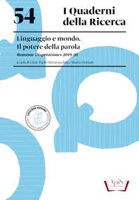 Linguaggi e mondo. Il potere della parola. Romanae Disputationes 2019-20  - Libro Loescher 2020, I quaderni della ricerca | Libraccio.it