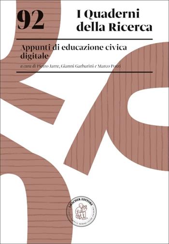 Appunti di educazione civica digitale  - Libro Loescher 2026, I quaderni della ricerca | Libraccio.it