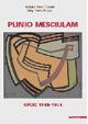 Plinio Mesciulam. Opere 1948-1954. Ediz. illustrata  - Libro Mazzotta 2008 | Libraccio.it