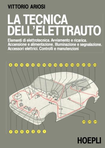 La tecnica dell'elettrauto - Vittorio Ariosi - Libro Hoepli 1990, Autoveicoli/Cicli/Motocicli | Libraccio.it