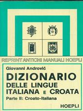 Dizionario delle lingue italiana e croata. Vol. 2