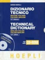 Dizionario tecnico inglese-italiano, italiano-inglese. Con CD-ROM - Giorgio Marolli - Libro Hoepli 1996, Dizionari tecnici | Libraccio.it