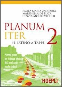 Planum iter. Il latino a tappe. Percorsi guidati per il ripasso graduale della morfologia e della sintassi. Per i Licei e gli Ist. magistrali. Vol. 2 - Paola M. Zaccaria, Cinzia Montevecchi, Marinella De Luca - Libro Hoepli 2007 | Libraccio.it