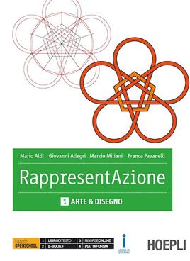 Rappresentazione. Vol. 1-2: Arte e disegno-Architettura e disegno. per geometri.  - Libro Hoepli 2016 | Libraccio.it