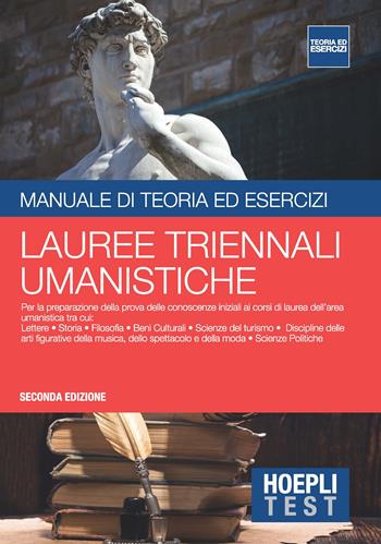 Hoepli Test. Manuale di teoria ed esercizi. Lauree triennali umanistiche  - Libro Hoepli 2017, Hoepli Test | Libraccio.it