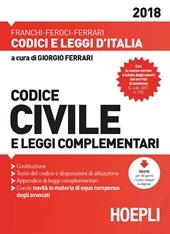 Codice civile e leggi complementari. Con Contenuto digitale per accesso online