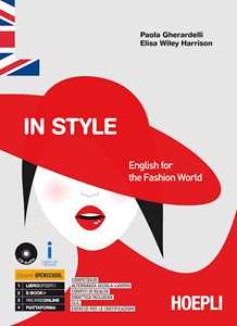Image of In style. English for the fashion world. e professionali. Con ebo...