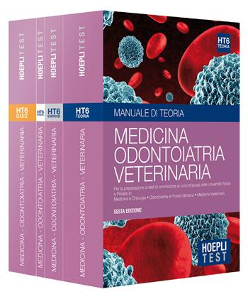 Hoepli test. Medicina odontoiatria veterinaria: Manuale di teoria-Esercizi svolti e commentati-10.000 quiz e commentati-Prove simulate per i test di ammissione all'università. Vol. 6  - Libro Hoepli 2018, Hoepli Test | Libraccio.it