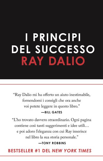 I principi del successo - Ray Dalio - Libro Hoepli 2018, Management | Libraccio.it