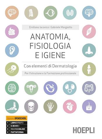 Anatomia, fisiologia e igiene. Per l'istruzione e la formazione professionale. Per gli Ist. professionali. - Emiliano Iacovissi, Gabriele Margiotta - Libro Hoepli 2019 | Libraccio.it