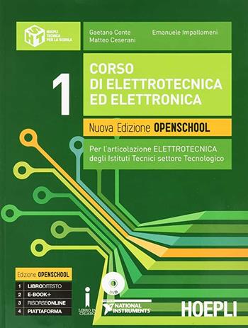 Corso di elettrotecnica ed elettronica. Con Eserciziario. industriali. Con e-book. Con espansione online  - Libro Hoepli 2019 | Libraccio.it