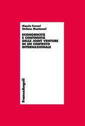 Economicità e continuità delle joint venture in un contesto internazionale