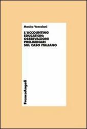 L' accounting education: osservazioni preliminari sul caso italiano