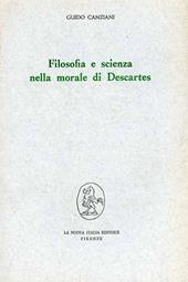 Filosofia e scienza nella morale de Descartes