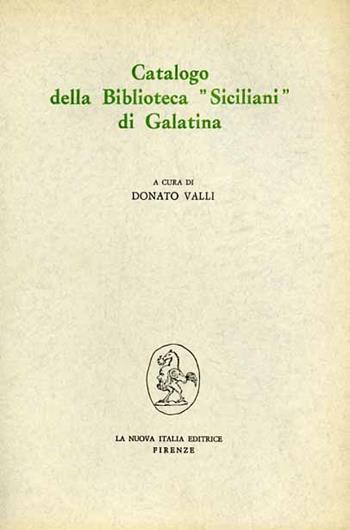 Catalogo della Biblioteca «Siciliani» di Galatina  - Libro Franco Angeli 1978, Filosofia e scienza - Strumenti | Libraccio.it