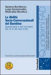 Le abilità socio-conversazionali del bambino. Questionario e dati normativi dai 12 ai 36 mesi d'età