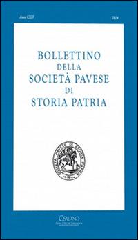 Bollettino della Società pavese di storia patria  - Libro Cisalpino 2014 | Libraccio.it