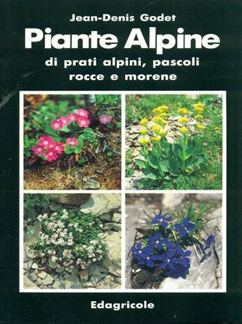 Piante alpine di prati alpini, pascoli, rocce e morene - Jean-Denis Godet - Libro Edagricole (Bologna) 1994 | Libraccio.it