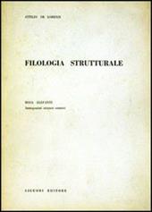 Filologia strutturale